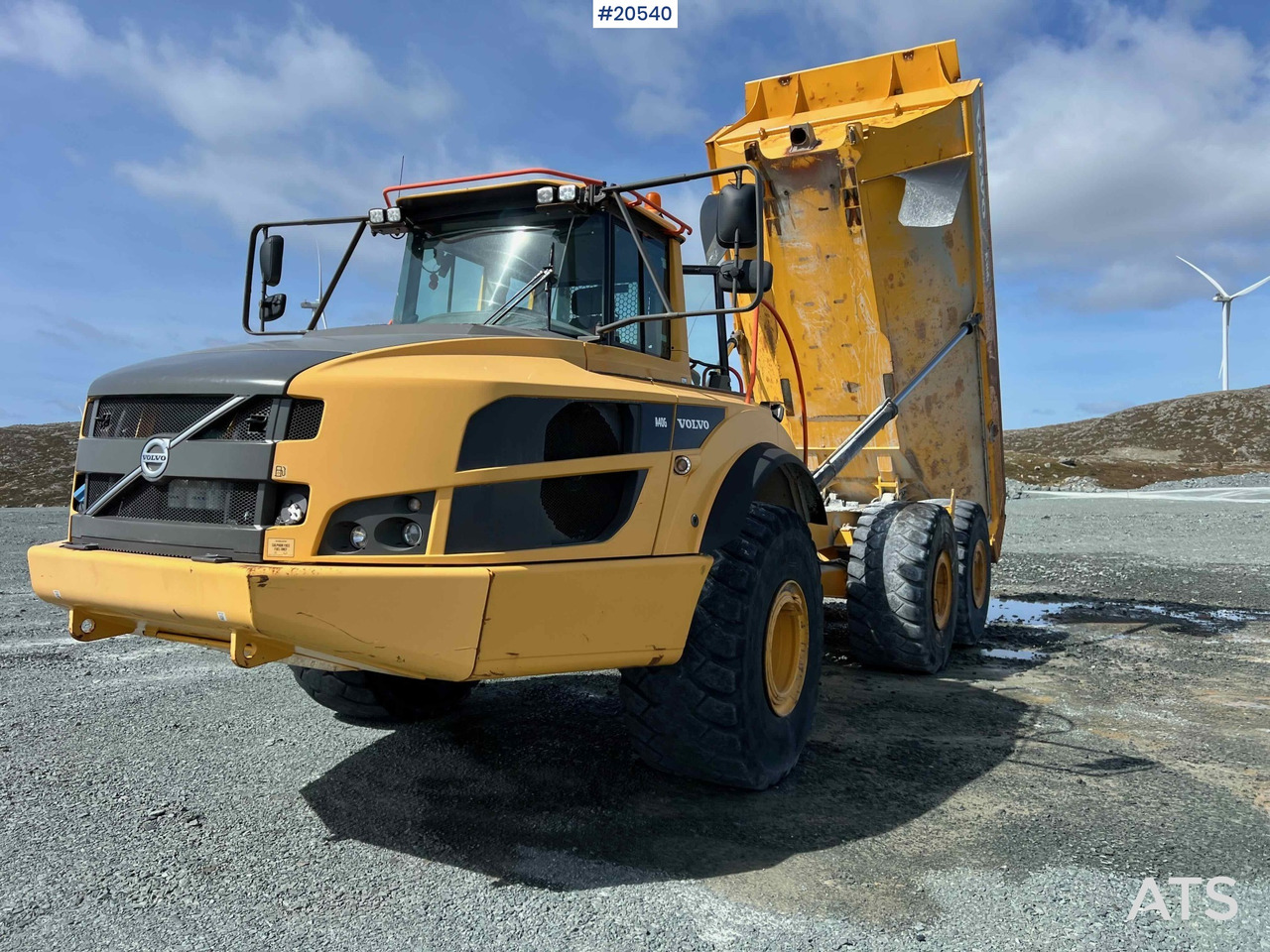 شاحنة قلاب التعدين Volvo A40G: صورة 15