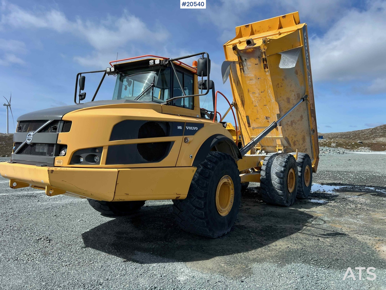 شاحنة قلاب التعدين Volvo A40G: صورة 14