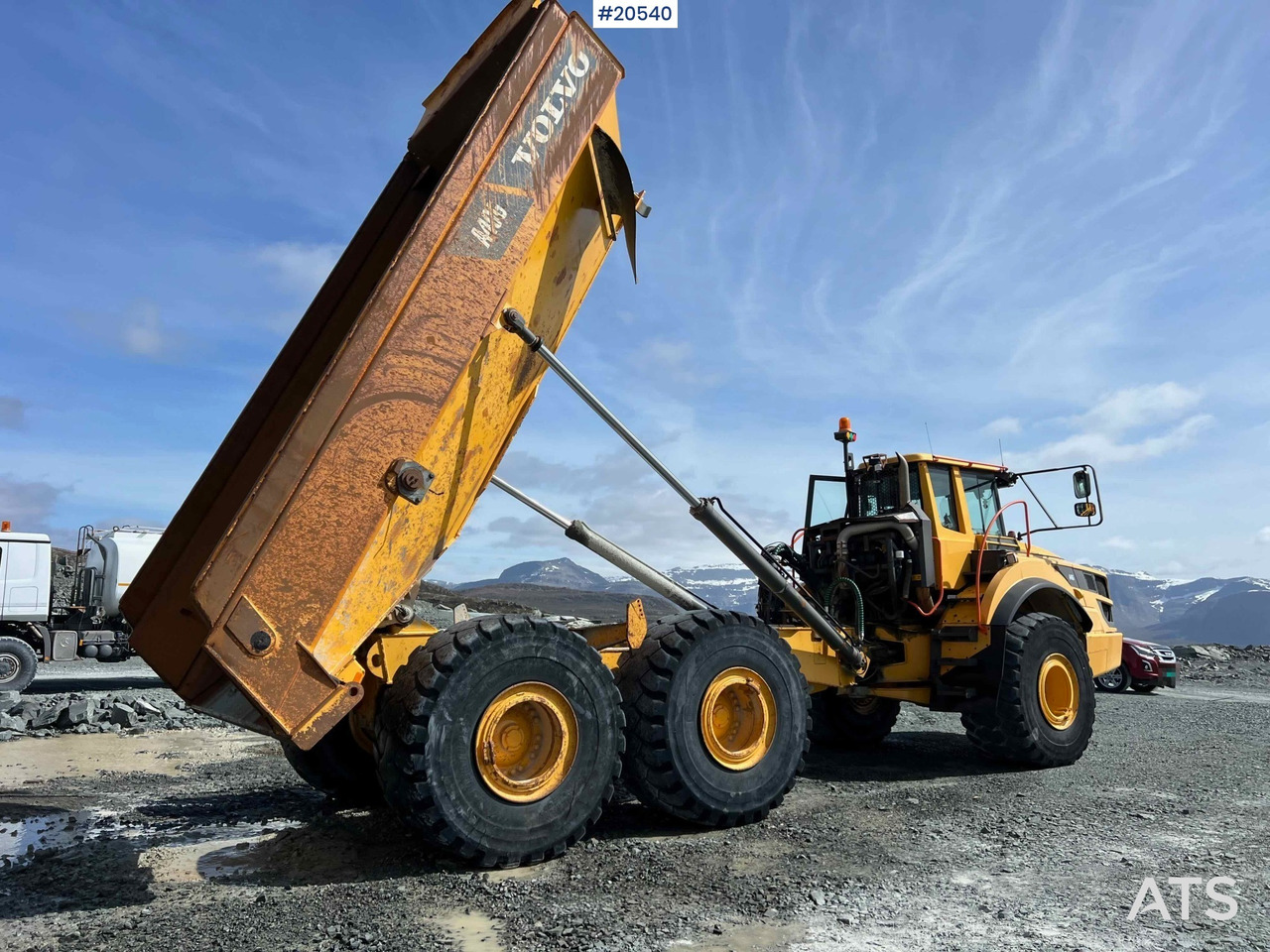 شاحنة قلاب التعدين Volvo A40G: صورة 9