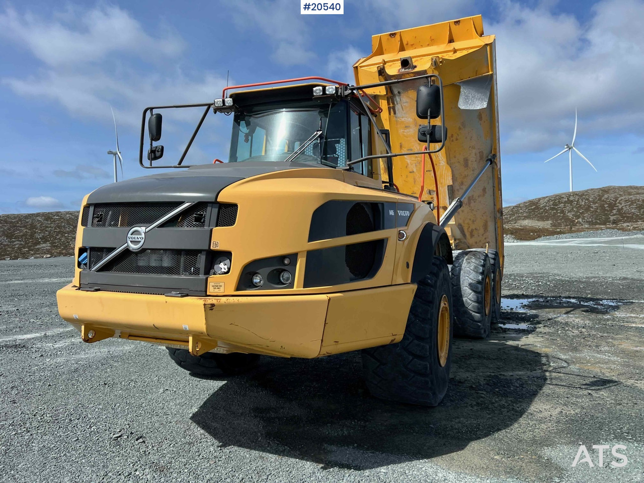 شاحنة قلاب التعدين Volvo A40G: صورة 16