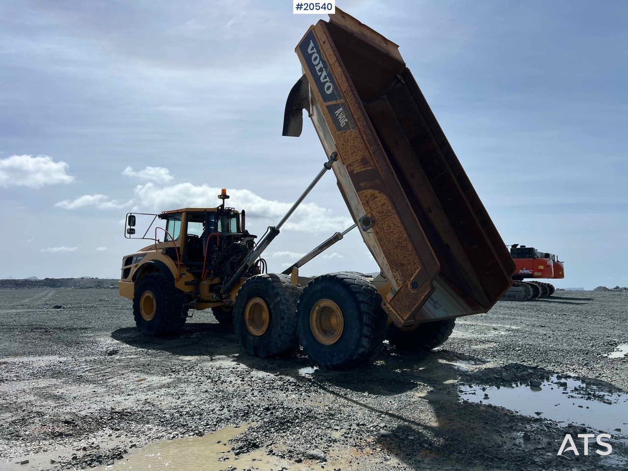 شاحنة قلاب التعدين Volvo A40G: صورة 10