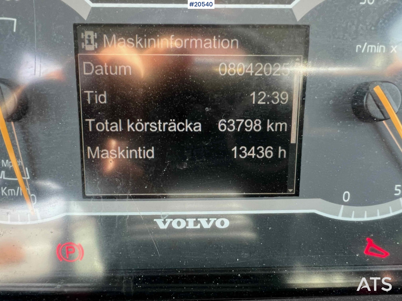 شاحنة قلاب التعدين Volvo A40G: صورة 34