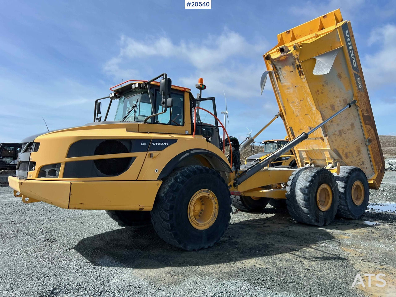شاحنة قلاب التعدين Volvo A40G: صورة 13