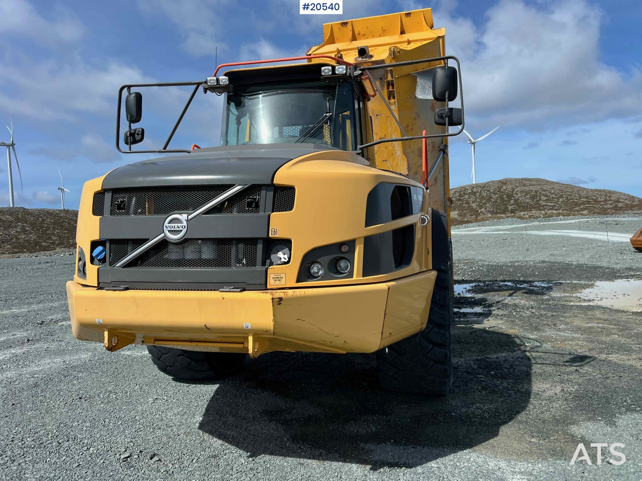 شاحنة قلاب التعدين Volvo A40G: صورة 17