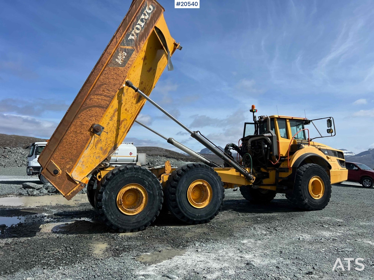شاحنة قلاب التعدين Volvo A40G: صورة 8