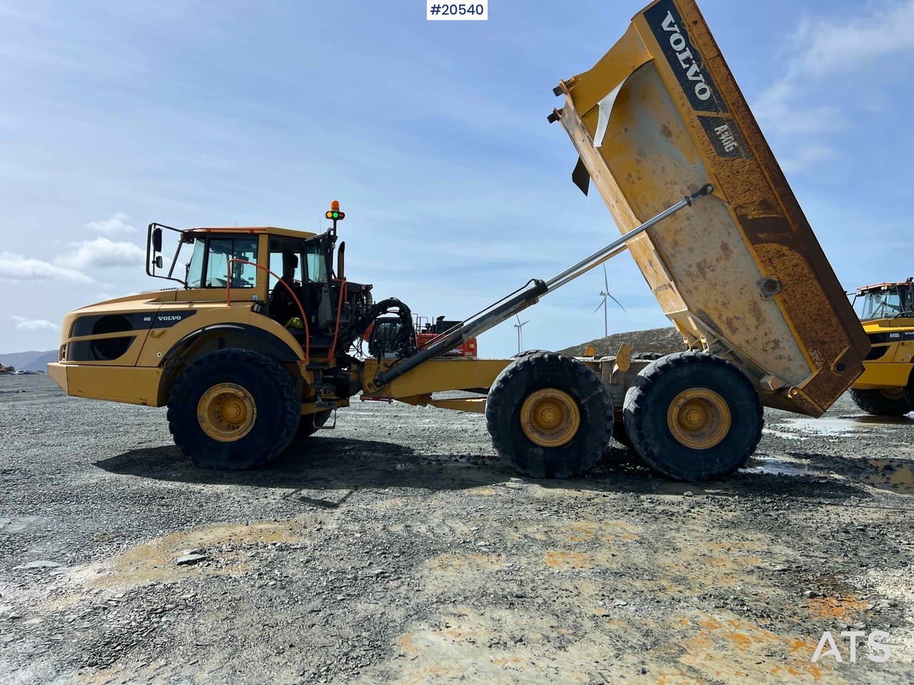 شاحنة قلاب التعدين Volvo A40G: صورة 11