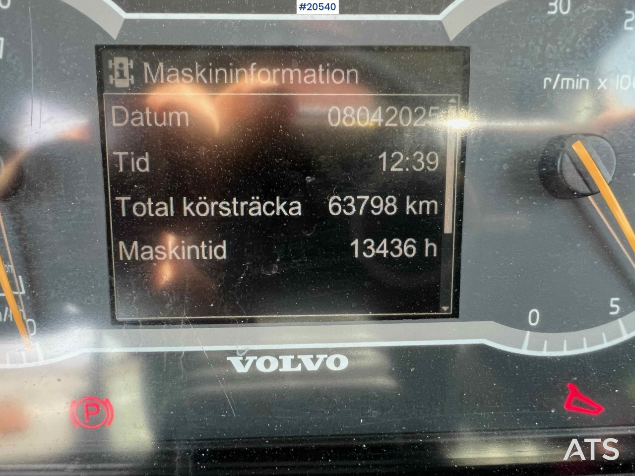 شاحنة قلاب التعدين Volvo A40G: صورة 35