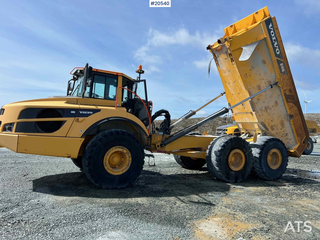 شاحنة قلاب التعدين Volvo A40G: صورة 12