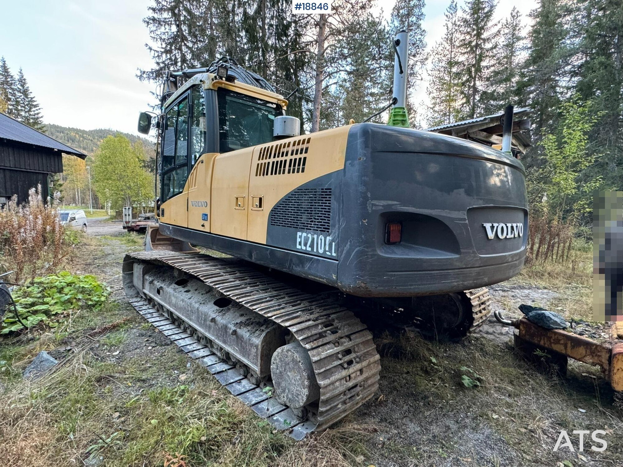Volvo EC210CL - حفار زاحف: صورة 4 Volvo EC210CL - حفار زاحف: صورة 4