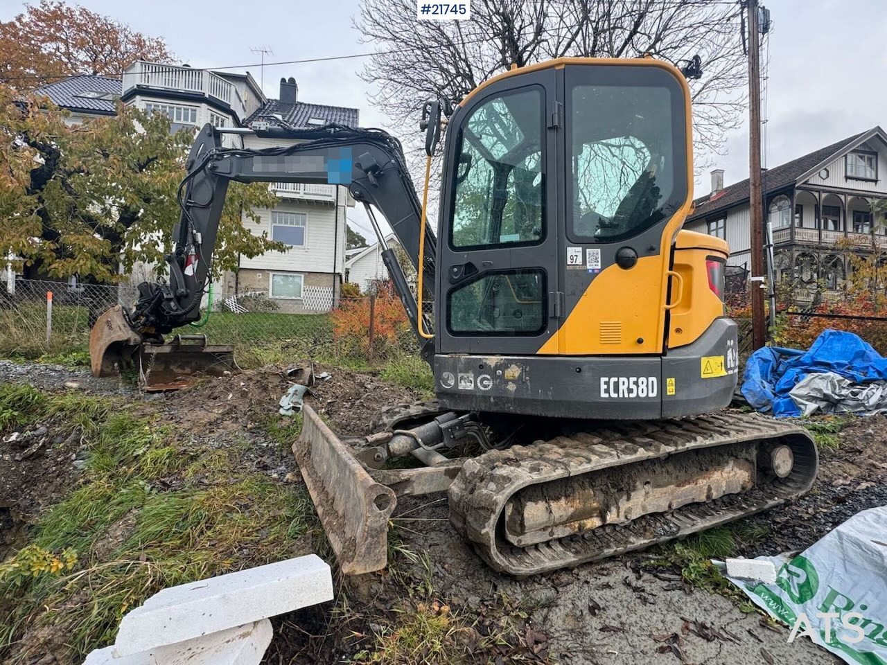 تأجير Volvo ECR58D Beltegraver m/ tilt og skuffe Volvo ECR58D Beltegraver m/ tilt og skuffe: صورة 39 تأجير Volvo ECR58D Beltegraver m/ tilt og skuffe Volvo ECR58D Beltegraver m/ tilt og skuffe: صورة 39