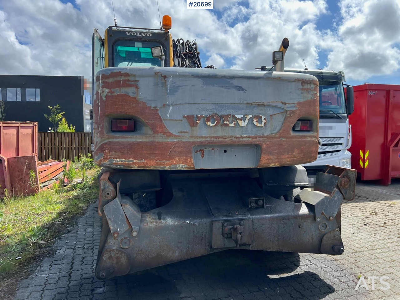 Volvo EW160B - اللودر بعجل: صورة 4 Volvo EW160B - اللودر بعجل: صورة 4