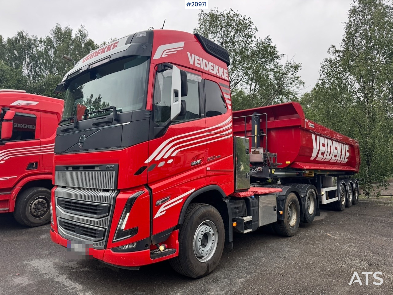 Volvo FH16 650 - مقطورة السحب: صورة 2 Volvo FH16 650 - مقطورة السحب: صورة 2