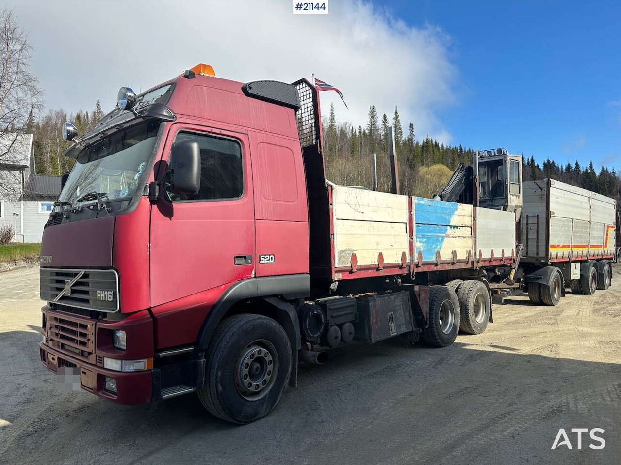 Volvo FH16 - شاحنة قطع الأشجار: صورة 1 Volvo FH16 - شاحنة قطع الأشجار: صورة 1