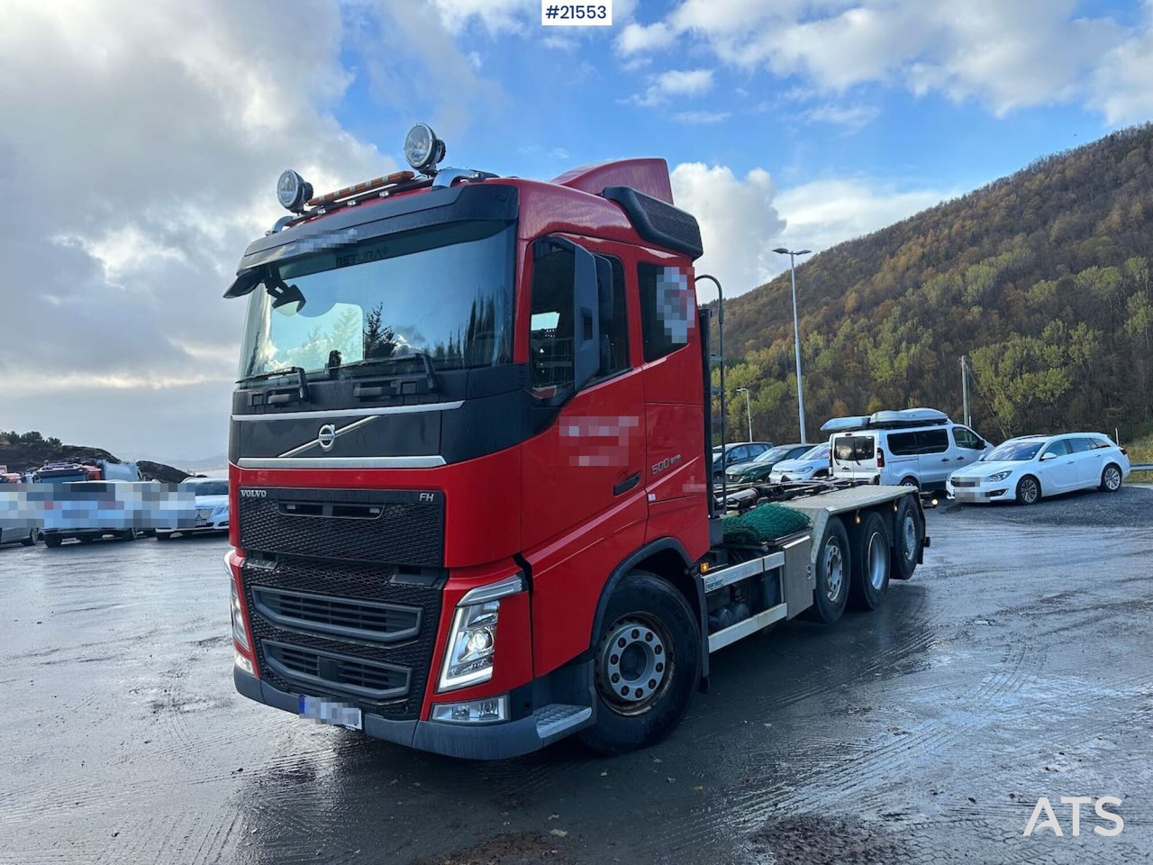 شاحنة برافعة خطافية Volvo FH500 krokbil 8x2 m/ 21 t krok.: صورة 9 شاحنة برافعة خطافية Volvo FH500 krokbil 8x2 m/ 21 t krok.: صورة 9