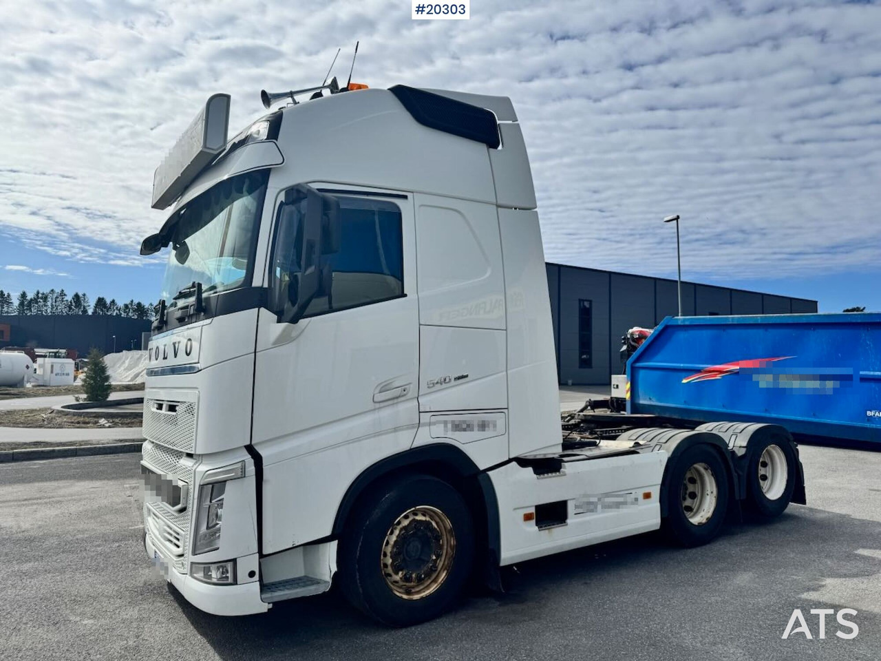 Volvo FH540 - مقطورة السحب: صورة 3 Volvo FH540 - مقطورة السحب: صورة 3