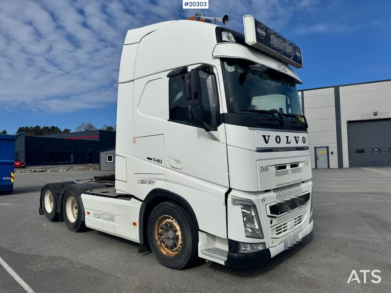 Volvo FH540 - مقطورة السحب: صورة 4 Volvo FH540 - مقطورة السحب: صورة 4