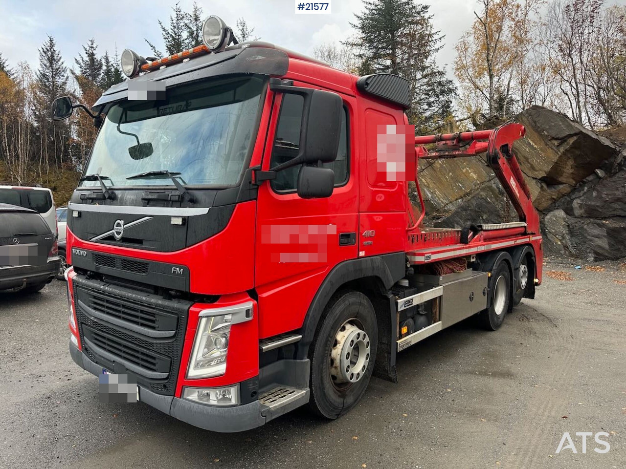 Volvo FM 410 liftdumper 6x2 m/ Laxo påbygg, utskyt og rotator. - شاحنة لودر انزلاقي: صورة 3 Volvo FM 410 liftdumper 6x2 m/ Laxo påbygg, utskyt og rotator. - شاحنة لودر انزلاقي: صورة 3