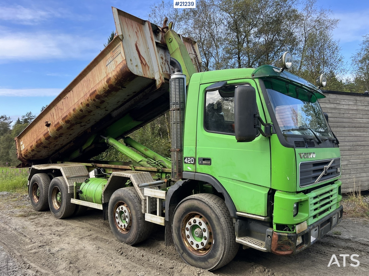 Volvo FM12 - شاحنة برافعة خطافية: صورة 5 Volvo FM12 - شاحنة برافعة خطافية: صورة 5
