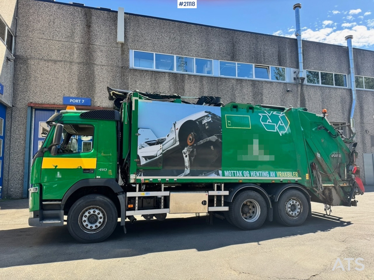 Volvo FM410 - شاحنة قمامة: صورة 3 Volvo FM410 - شاحنة قمامة: صورة 3