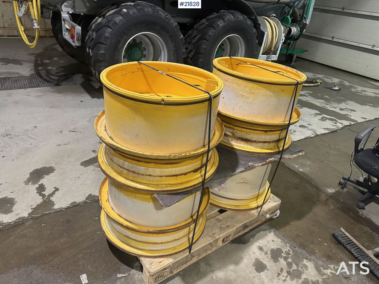 Volvo L60H - الجنوط - آلات الإنشاء: صورة 1 Volvo L60H - الجنوط - آلات الإنشاء: صورة 1