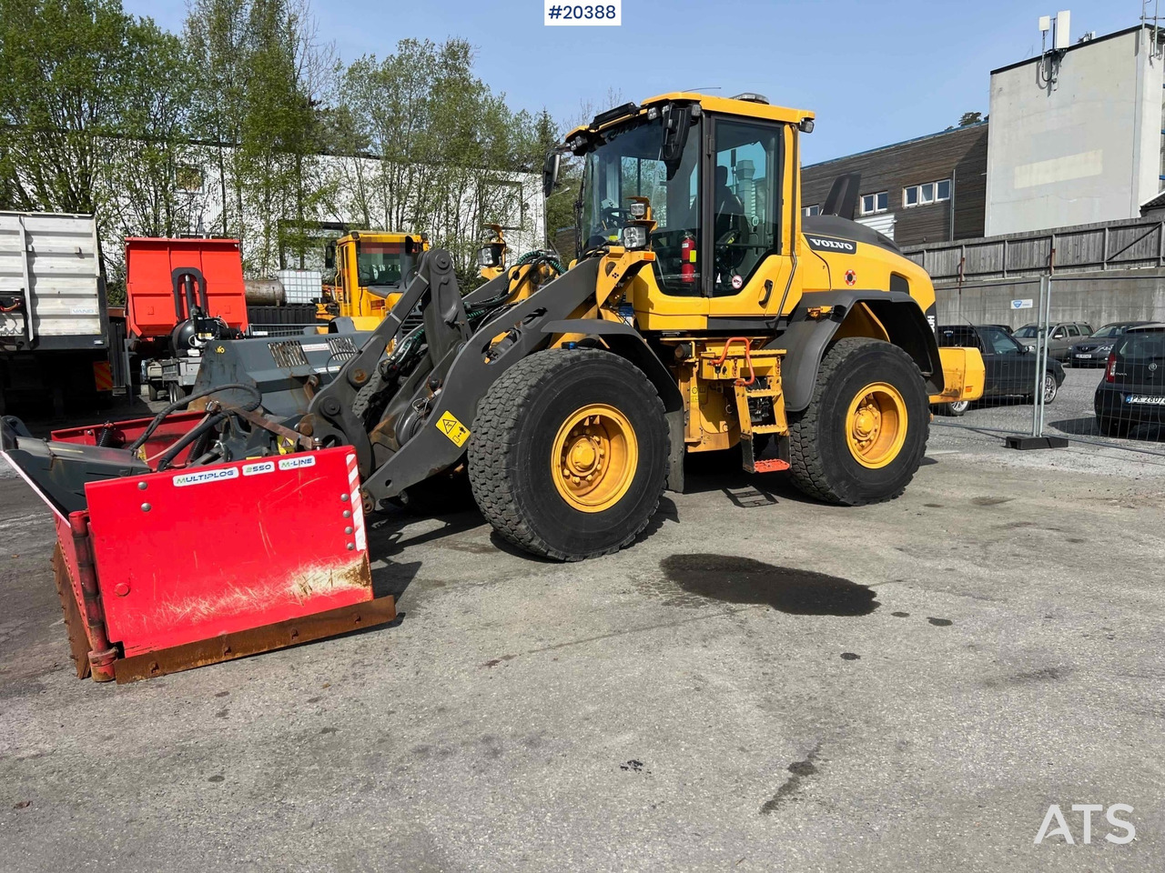 Volvo L60H - اللودر بعجل: صورة 4 Volvo L60H - اللودر بعجل: صورة 4