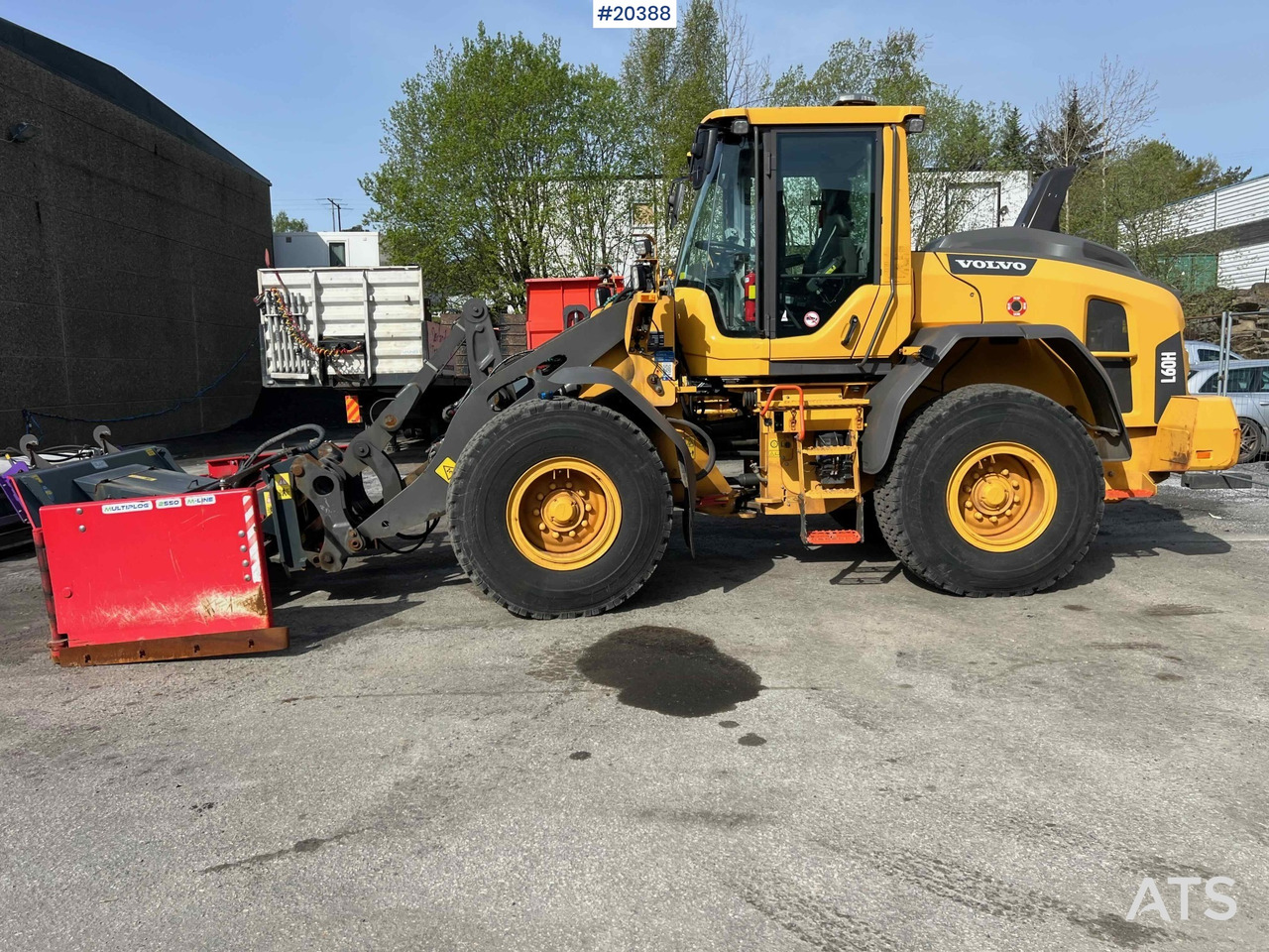 Volvo L60H - اللودر بعجل: صورة 5 Volvo L60H - اللودر بعجل: صورة 5