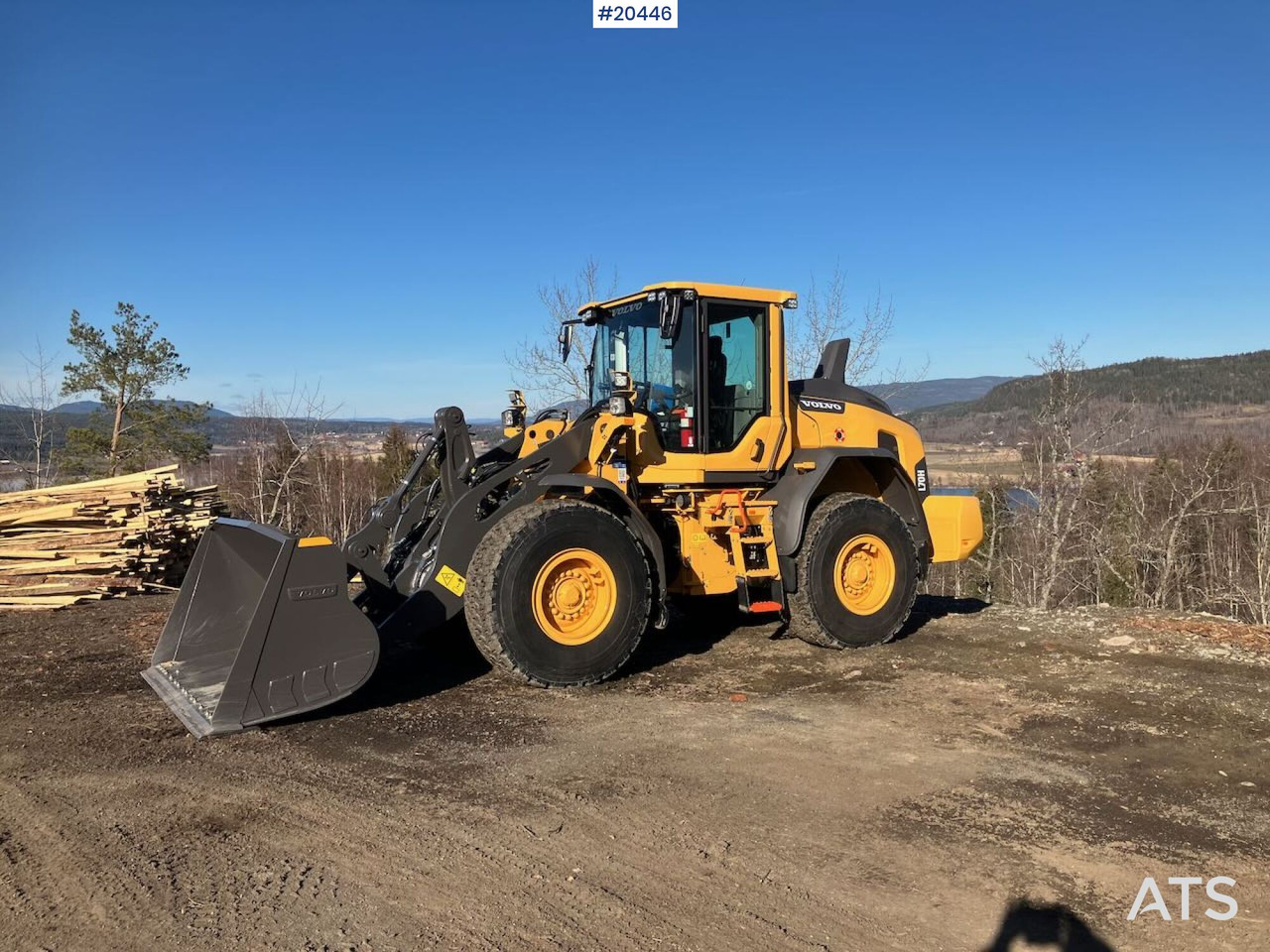 Volvo L70H - اللودر بعجل: صورة 1 Volvo L70H - اللودر بعجل: صورة 1