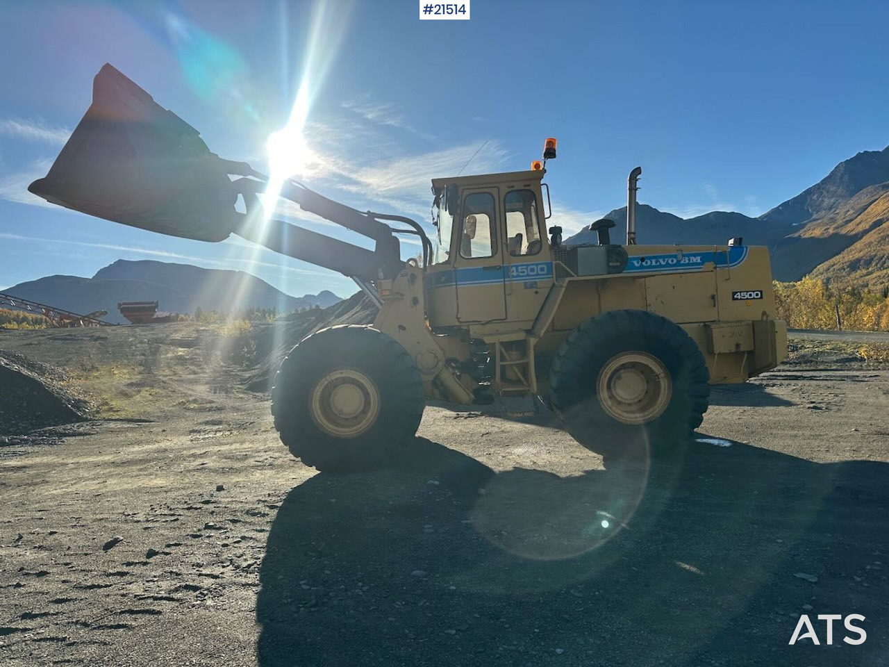 Volvo Volvo BM 4500 hjullaster - اللودر بعجل: صورة 2 Volvo Volvo BM 4500 hjullaster - اللودر بعجل: صورة 2