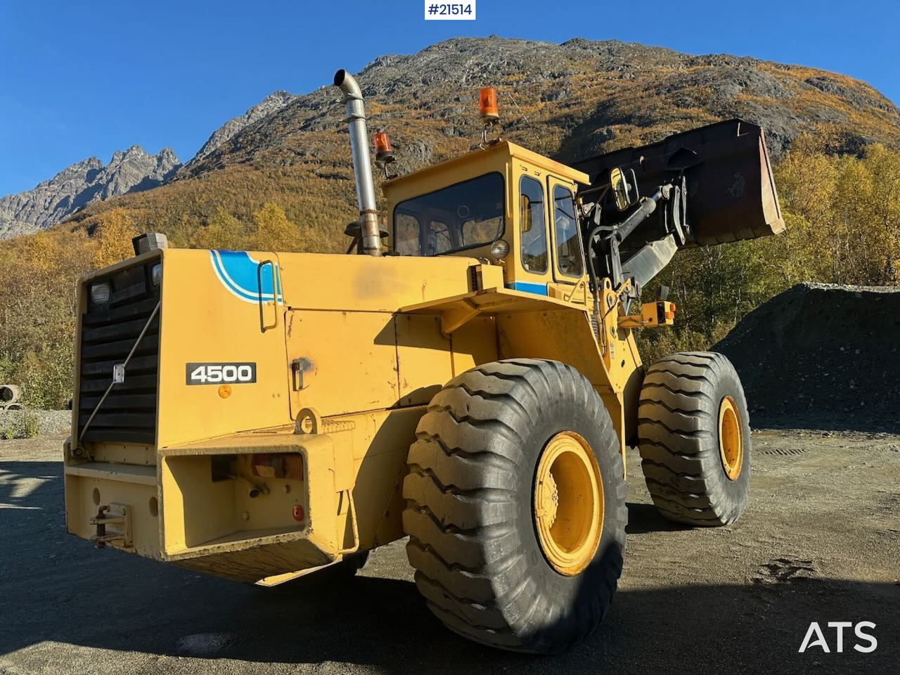 Volvo Volvo BM 4500 hjullaster - اللودر بعجل: صورة 4 Volvo Volvo BM 4500 hjullaster - اللودر بعجل: صورة 4