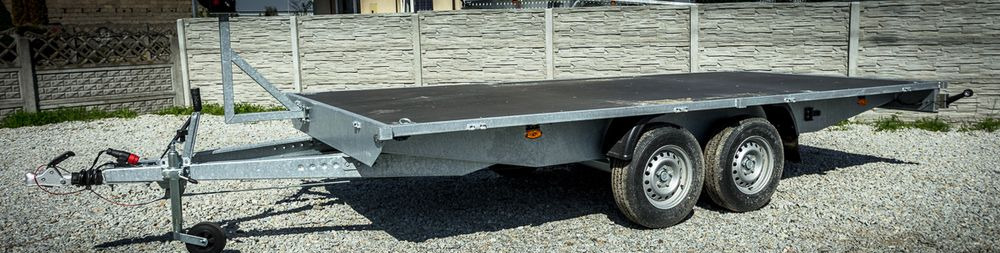 Niewiadów nowa LAWETA PLATFORMA 4,50m! - مقطورات مسطحة: صورة 1 Niewiadów nowa LAWETA PLATFORMA 4,50m! - مقطورات مسطحة: صورة 1