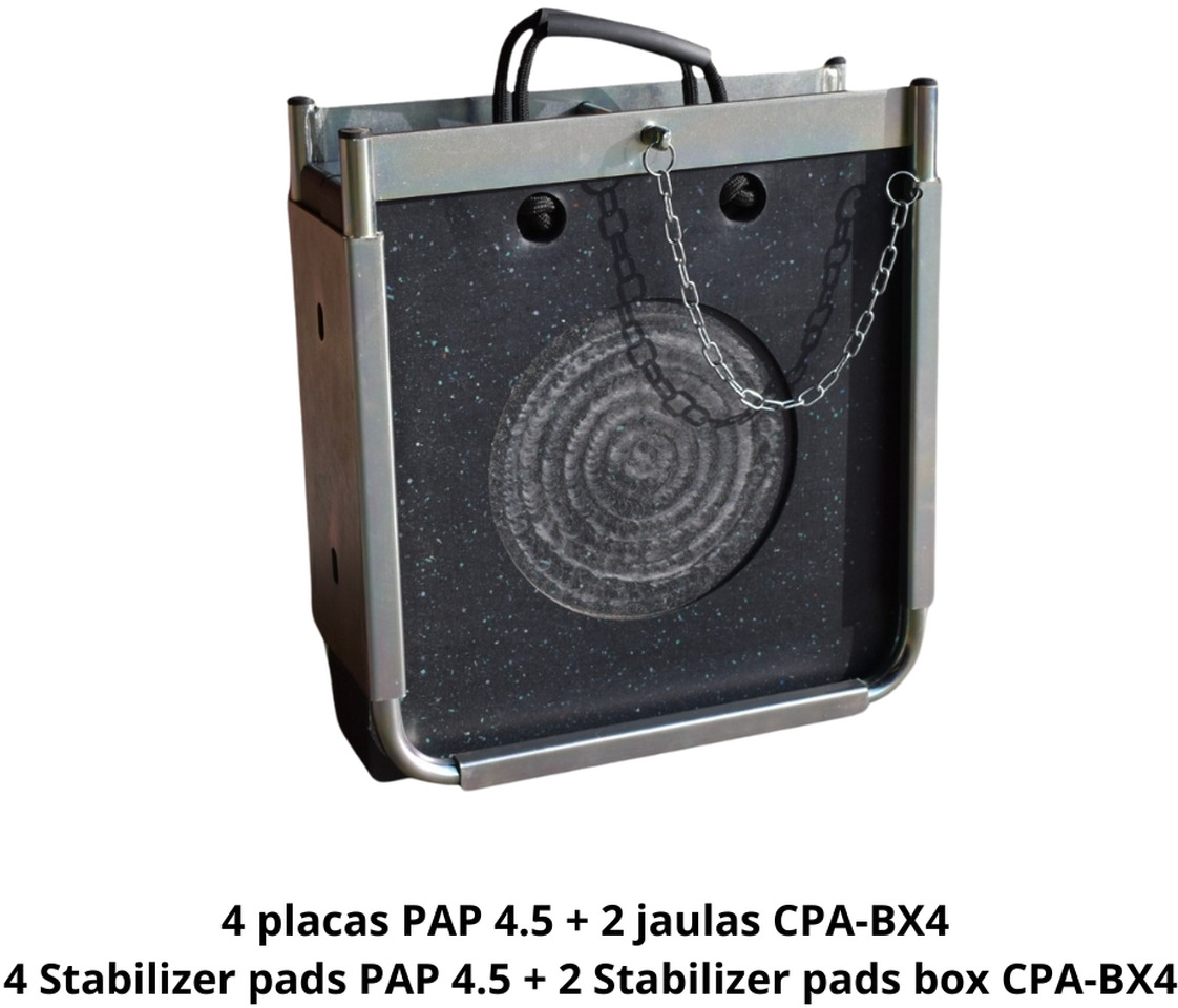 4 Stabilizer Pads PAP 4.5 + 2 Boxes CPA-BX4 OF-3-4P2J - قطع الغيار - ونش كرين: صورة 2 4 Stabilizer Pads PAP 4.5 + 2 Boxes CPA-BX4 OF-3-4P2J - قطع الغيار - ونش كرين: صورة 2