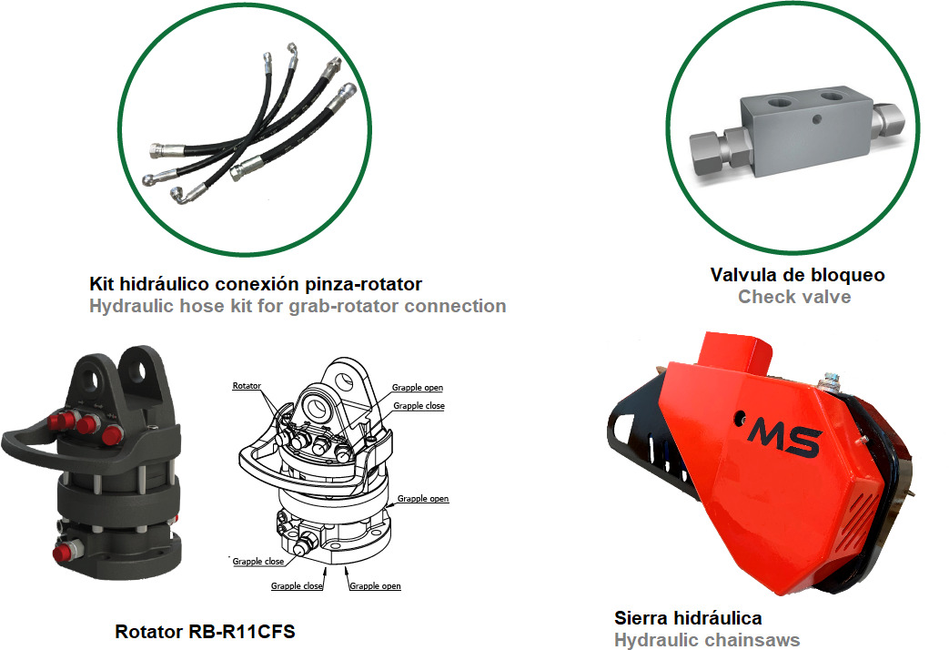 LOG GRAB REINFORCED SERIE PF-R .36 - كلّاب - ونش كرين: صورة 2 LOG GRAB REINFORCED SERIE PF-R .36 - كلّاب - ونش كرين: صورة 2