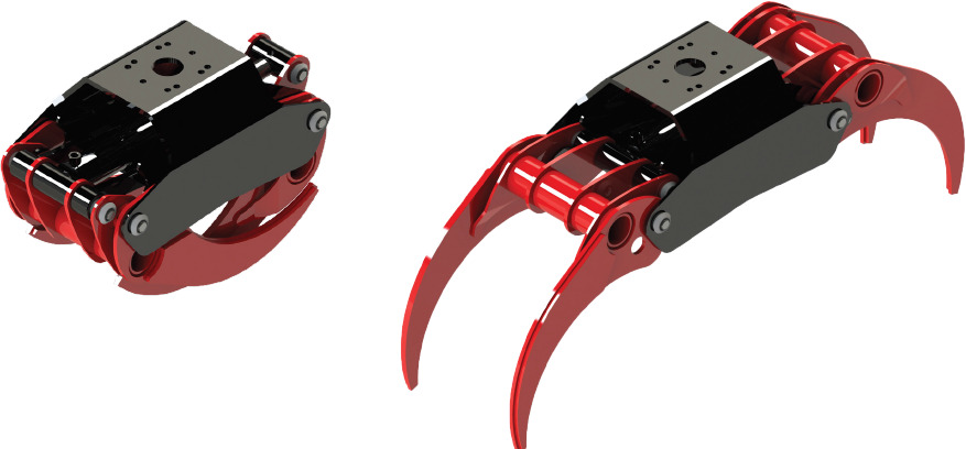 LOG GRAB REINFORCED SERIE PF-R .36 - كلّاب - ونش كرين: صورة 1 LOG GRAB REINFORCED SERIE PF-R .36 - كلّاب - ونش كرين: صورة 1