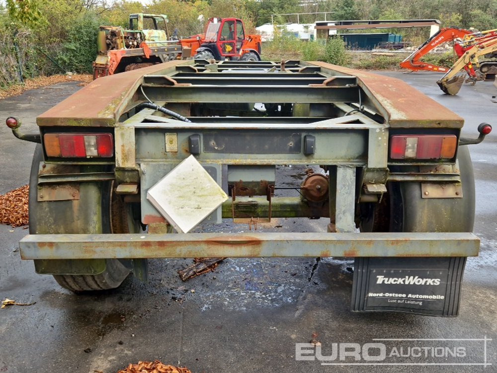 1992 RCA1850-65HE Twin Axle Container Trailer, max.18000 kg (German Reg. Docs. Available) - مقطورة هوك ليفت/ لود لوجر: صورة 4 1992 RCA1850-65HE Twin Axle Container Trailer, max.18000 kg (German Reg. Docs. Available) - مقطورة هوك ليفت/ لود لوجر: صورة 4