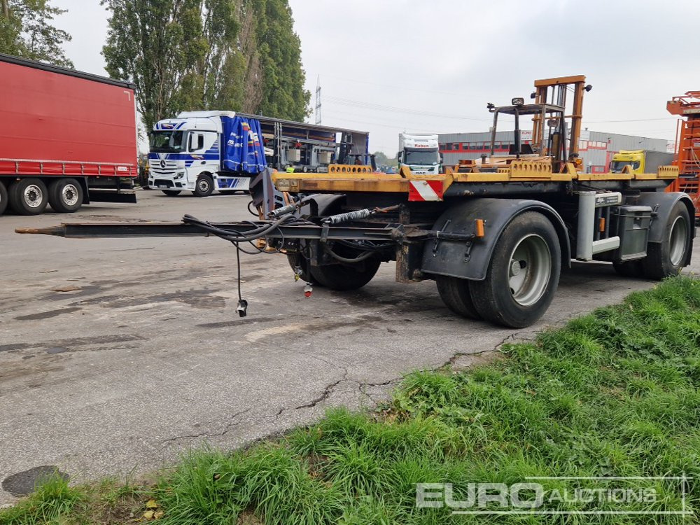 1998 Hüfferman Twin Axle Tandem Flatbed Trailer (German Reg. Docs. Available) - مقطورات مسطحة: صورة 1 1998 Hüfferman Twin Axle Tandem Flatbed Trailer (German Reg. Docs. Available) - مقطورات مسطحة: صورة 1