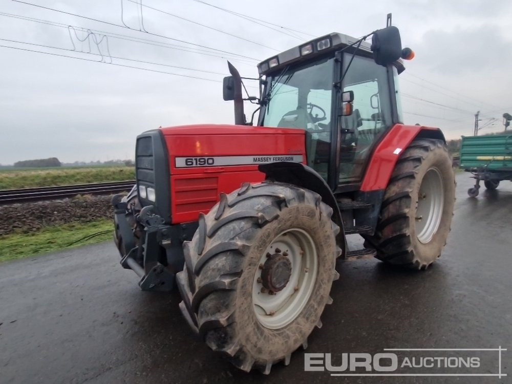 1998 Massey Ferguson 6190 - جرار: صورة 1 1998 Massey Ferguson 6190 - جرار: صورة 1