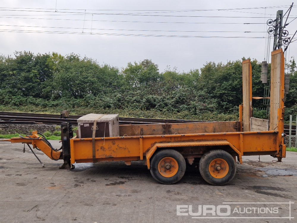 1999 Blumenrohr Twin Axle Trailer, Loading Ramps (German Reg. Docs. Available) - مقطورة لنقل المعدات: صورة 2 1999 Blumenrohr Twin Axle Trailer, Loading Ramps (German Reg. Docs. Available) - مقطورة لنقل المعدات: صورة 2