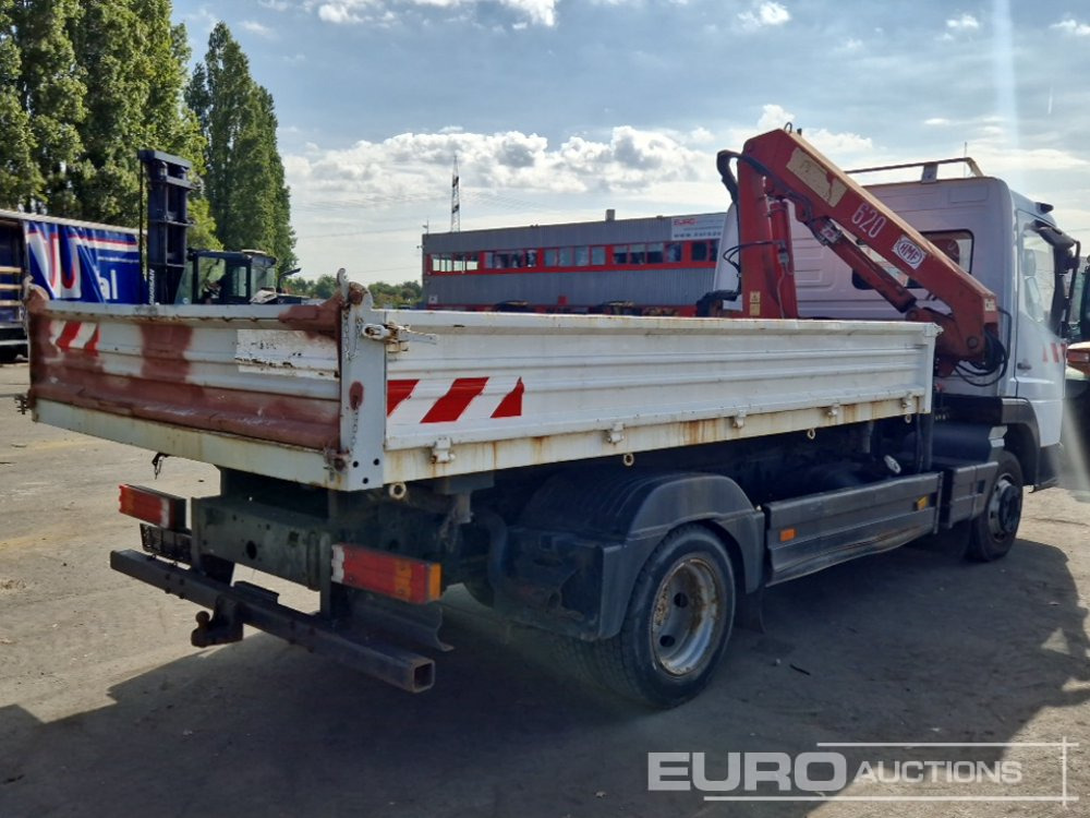 1999 Mercedes Atego - شاحنات مسطحة, شاحنة كرين: صورة 5 1999 Mercedes Atego - شاحنات مسطحة, شاحنة كرين: صورة 5