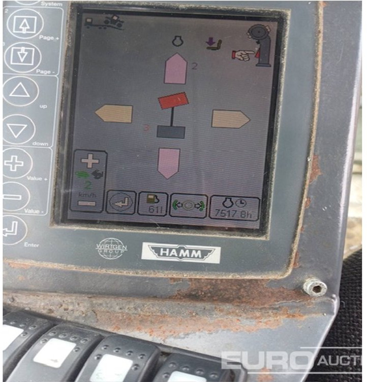 2007 Hamm HD10VV - مدحلة: صورة 3 2007 Hamm HD10VV - مدحلة: صورة 3