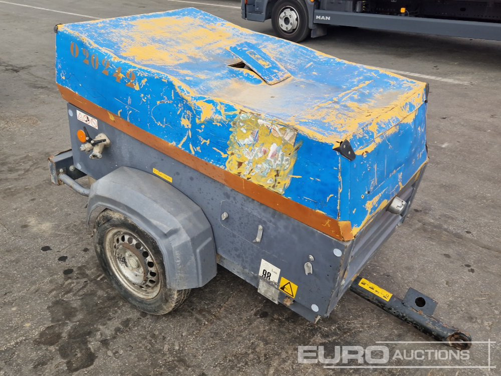 2011 Atlas Copco XAS47KD 92CFM - ضاغط هوائي: صورة 4 2011 Atlas Copco XAS47KD 92CFM - ضاغط هوائي: صورة 4