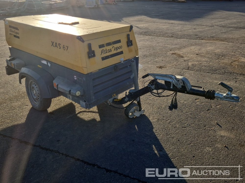 2011 Atlas Copco XAS67DD 120CFM - ضاغط هوائي: صورة 4 2011 Atlas Copco XAS67DD 120CFM - ضاغط هوائي: صورة 4