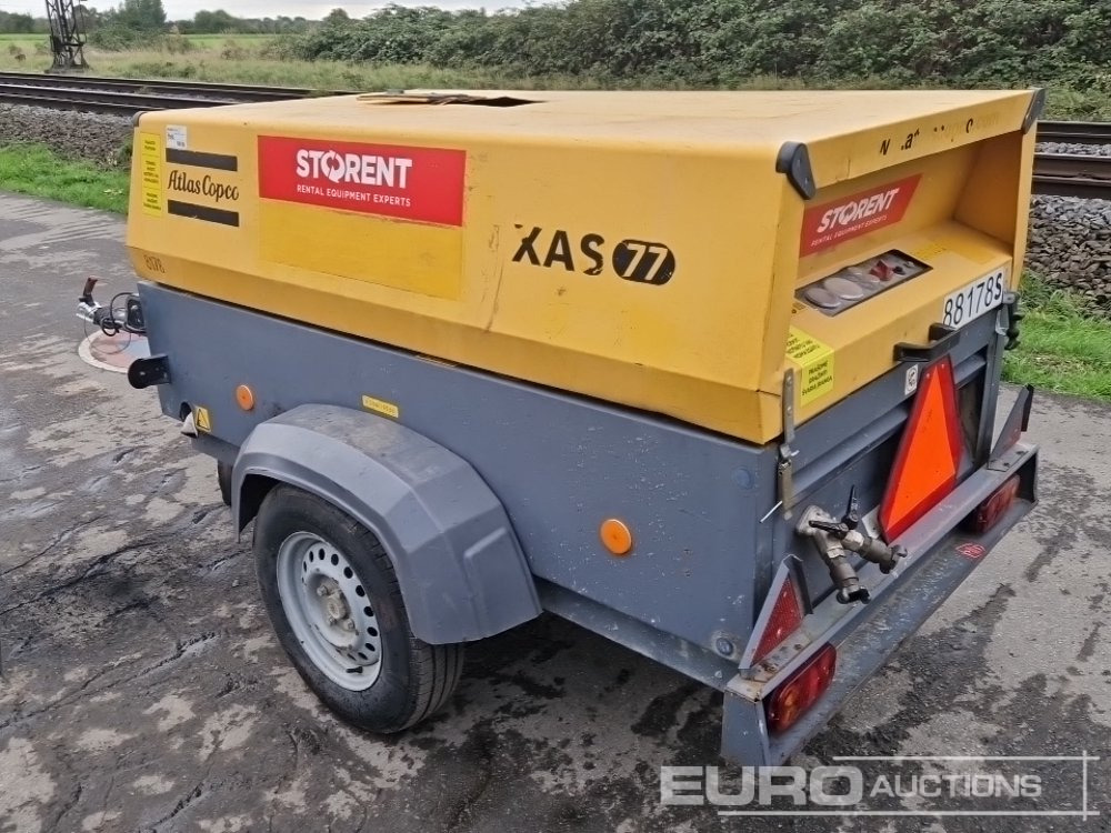 2011 Atlas Copco XAS77 PE - ضاغط هوائي: صورة 2 2011 Atlas Copco XAS77 PE - ضاغط هوائي: صورة 2