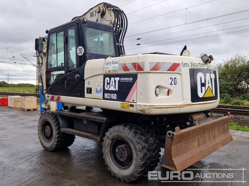 2011 CAT M316D - حفار ذو عجلات: صورة 3 2011 CAT M316D - حفار ذو عجلات: صورة 3