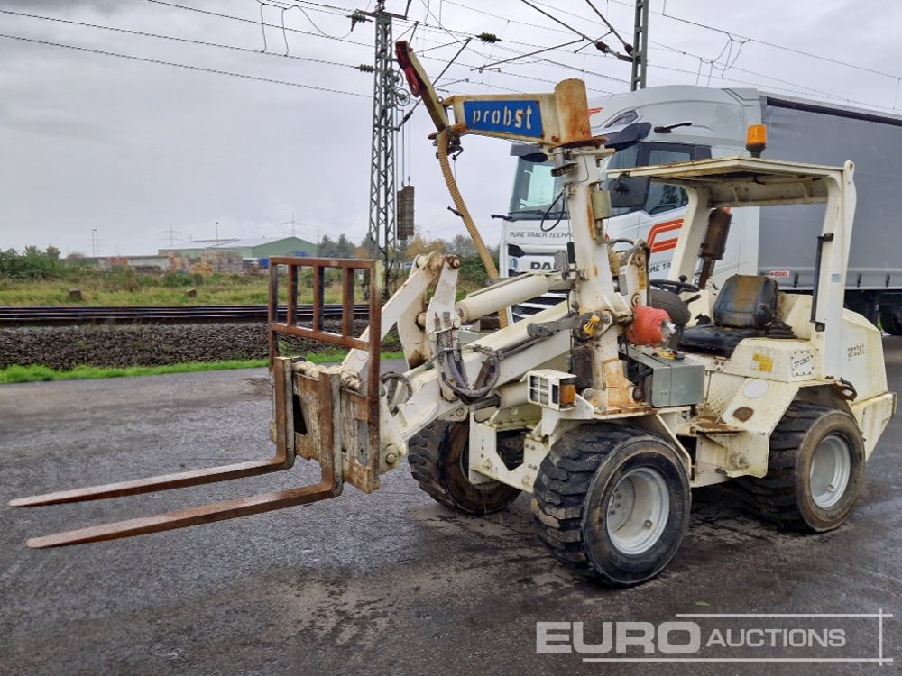 2011 Probst Wheeled Loader, QH, Forks - اللودر بعجل: صورة 1 2011 Probst Wheeled Loader, QH, Forks - اللودر بعجل: صورة 1