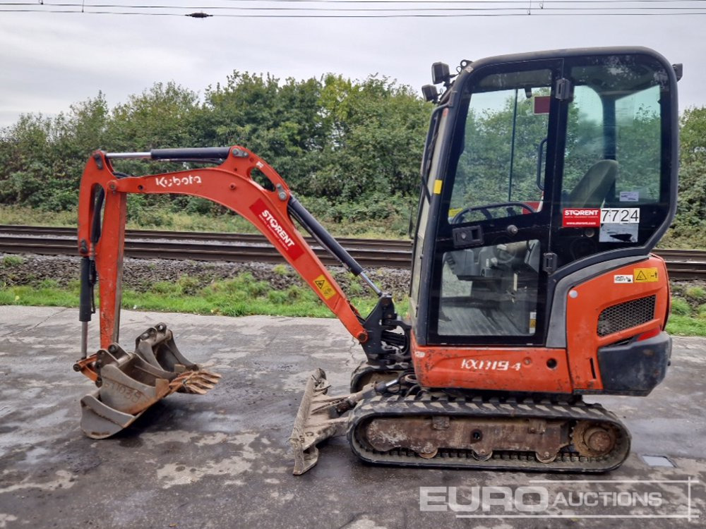 2013 Kubota KX019-4 - حفار صغير: صورة 2 2013 Kubota KX019-4 - حفار صغير: صورة 2