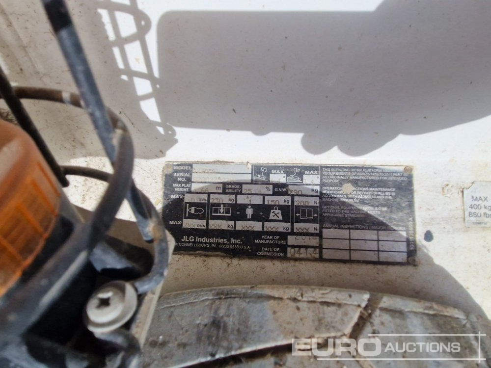 منصة جومحمولةية 2014 JLG 1230ES: صورة 14