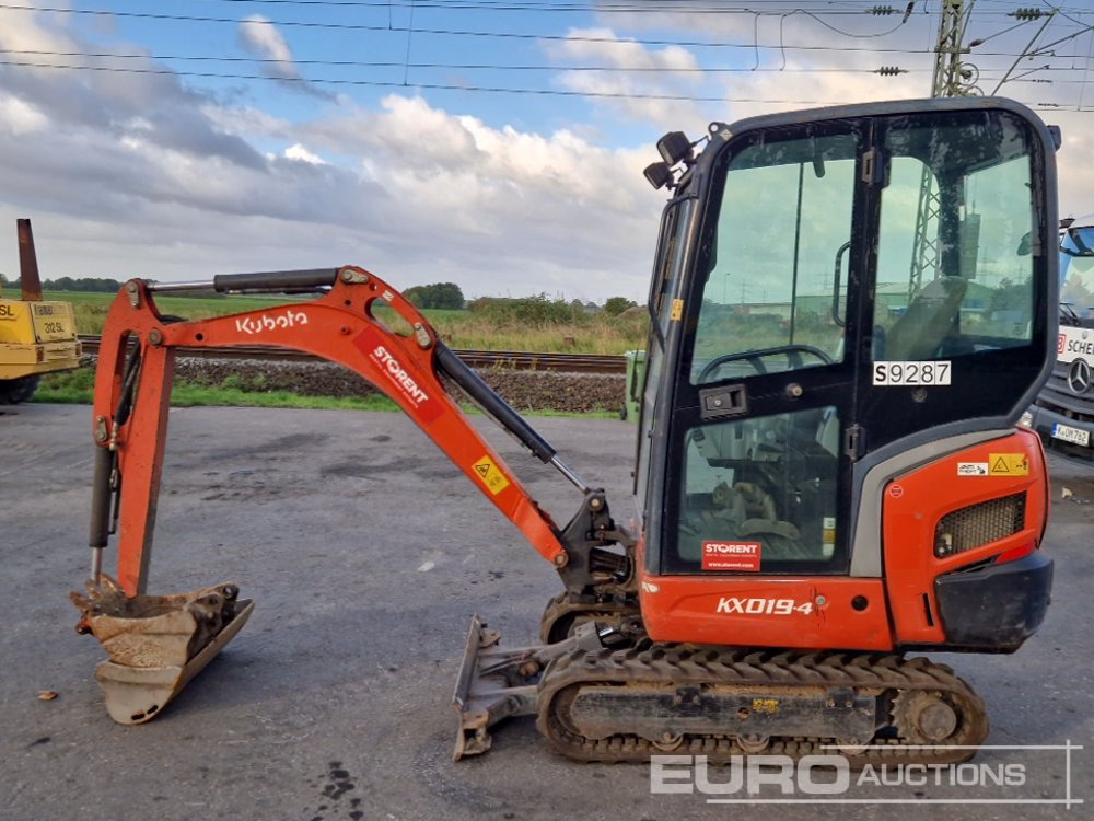 2014 Kubota KX019-4 - حفار صغير: صورة 2 2014 Kubota KX019-4 - حفار صغير: صورة 2