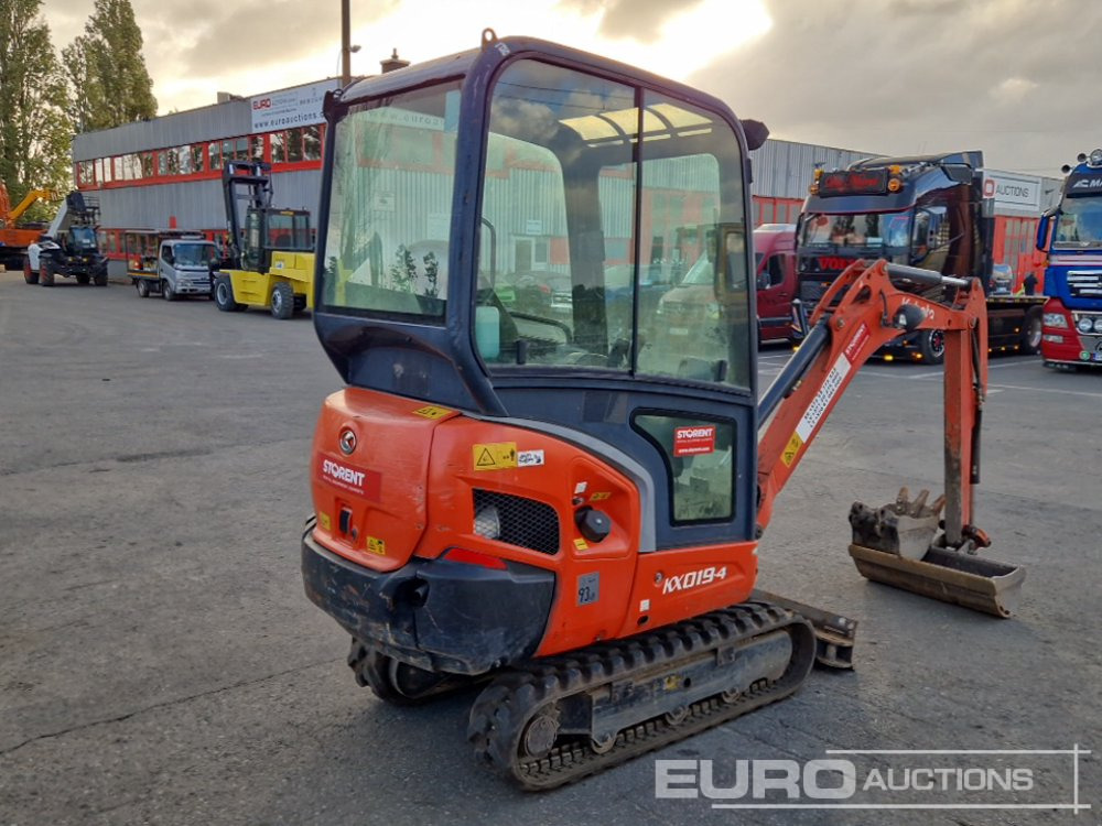 2014 Kubota KX019-4 - حفار صغير: صورة 5 2014 Kubota KX019-4 - حفار صغير: صورة 5