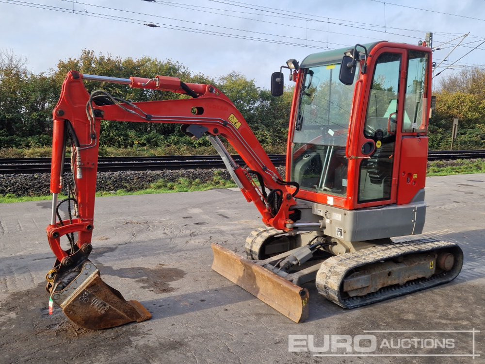 2014 Volvo ECR25D - حفار صغير: صورة 1 2014 Volvo ECR25D - حفار صغير: صورة 1
