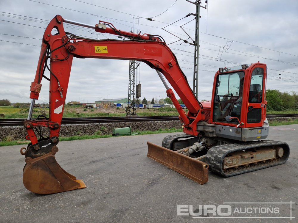 2014 Volvo ECR88D - حفار صغير: صورة 1 2014 Volvo ECR88D - حفار صغير: صورة 1